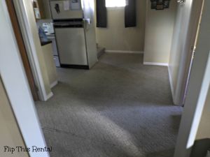 From Drab to Shag {A Tale of the Dirtiest of Carpets} | Flip This Rental