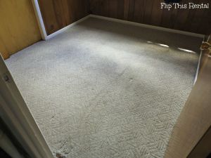 From Drab to Shag {A Tale of the Dirtiest of Carpets} | Flip This Rental
